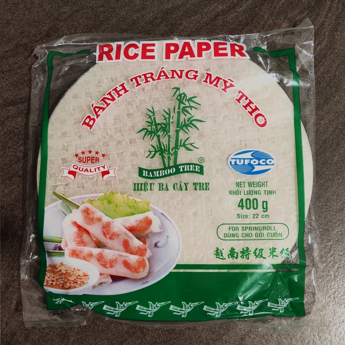 Rice paper from Bamboo Tree - Vegan Product Reviews & Ratings | abillion