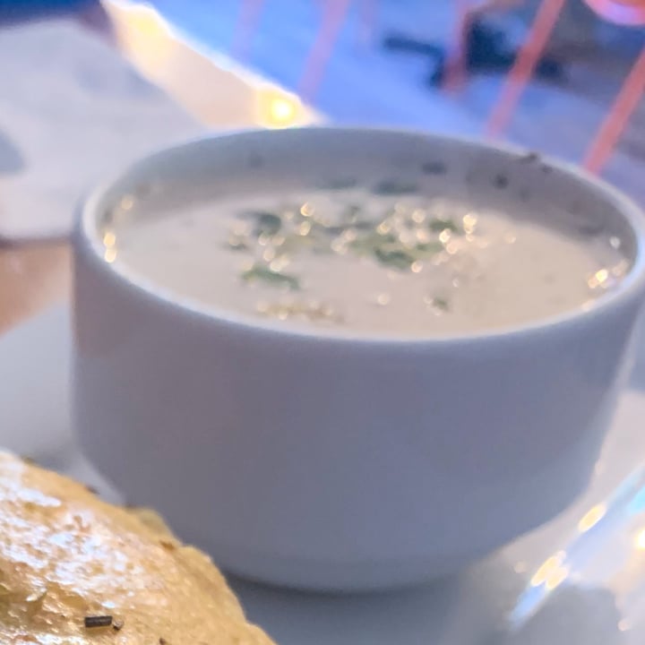 photo of The Hot and Cold Cafe Potato Corn Chowder shared by @vegoutvictoria on  24 Apr 2024 - review