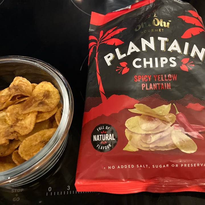 photo of Olu Olu Gourmet Spicy Yellow Plantain Chips shared by @mictheotterspotter on  07 May 2024 - review