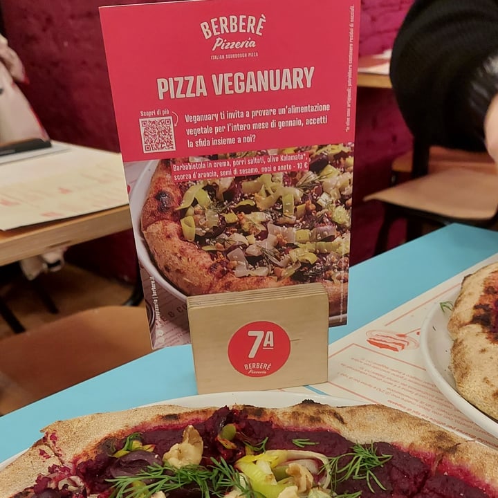 photo of Berberè Centro pizza Veganuary 2024 shared by @teresa62 on  18 Jan 2024 - review