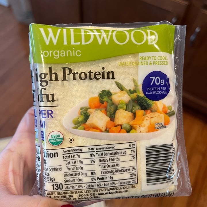 photo of Wildwood Wildwood high protein tofu shared by @kekamattos on  27 Nov 2023 - review