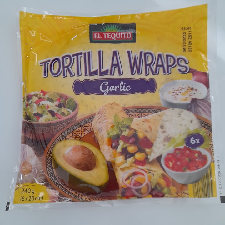 photo of El Tequito tortilla wraps garlic shared by @danielgl on  09 Sep 2023 - review