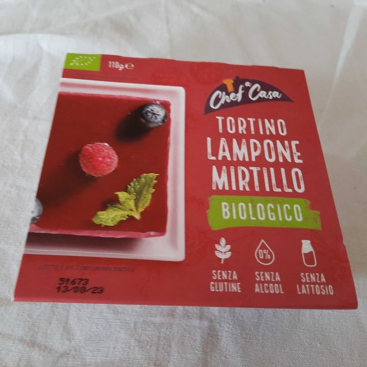 photo of Chef a casa tortino lampone e mirtillo bio shared by @fannie82 on  20 Aug 2023 - review