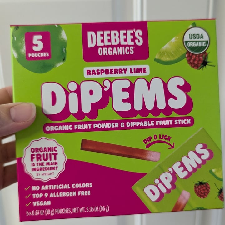 photo of Deebee’s organics dip 'ems shared by @regimack on  31 Aug 2025 - review