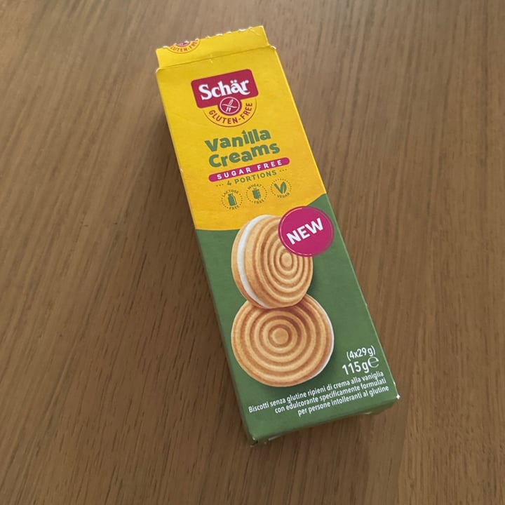photo of Schär vanilla creams shared by @belovedtoad09 on  09 Oct 2025 - review