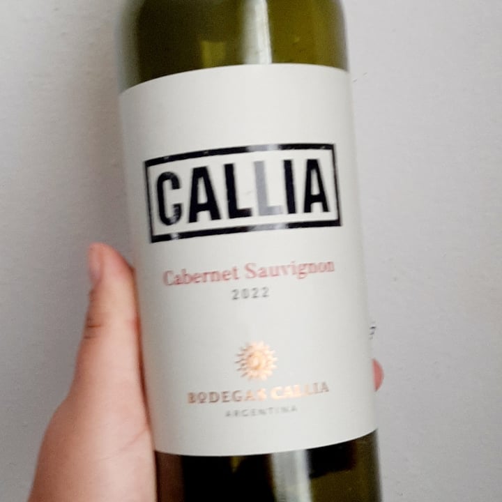 photo of Bodega Callia Cabernet Suavignon shared by @melibustos on  02 Apr 2024 - review