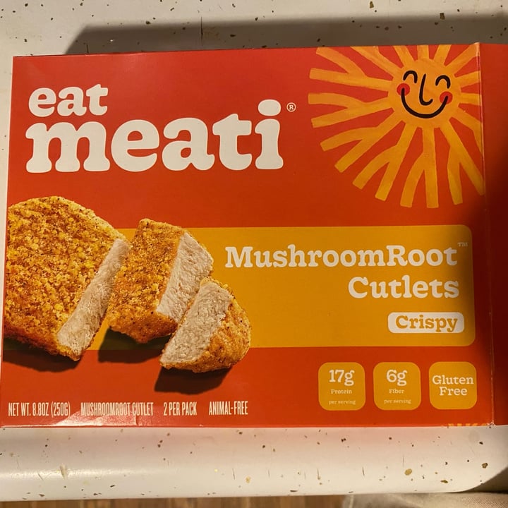 photo of Eat Meati Crispy Cutlets shared by @friendlyvegan on  25 Sep 2024 - review