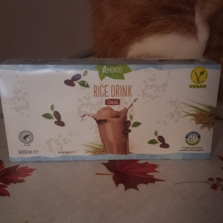 photo of Vemondo rice drink cocoa shared by @elaisa-veg on  02 Sep 2023 - review