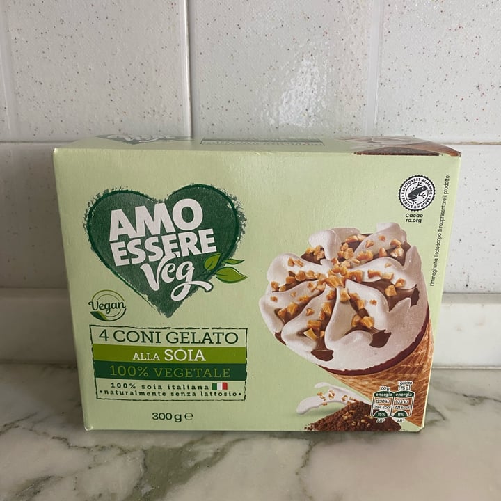 photo of Amo Essere Veg 4 coni gelato alla soia shared by @nochmalbitte on  05 Jul 2025 - review