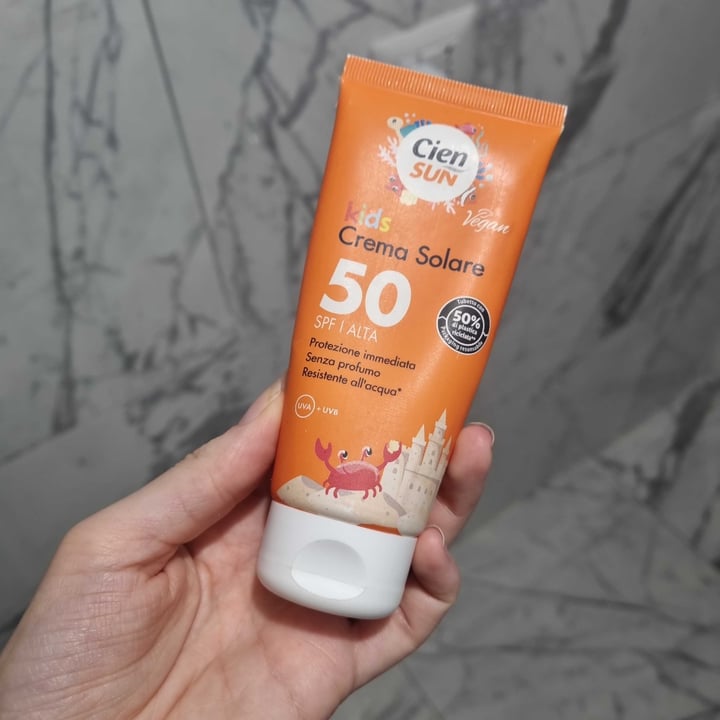 photo of Cien sun Crema Solare Per Bambini 50+ shared by @lindalin on  23 Sep 2025 - review