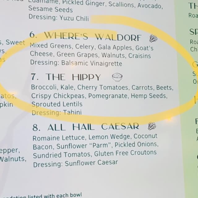 Photo of the dish “The Hippy”