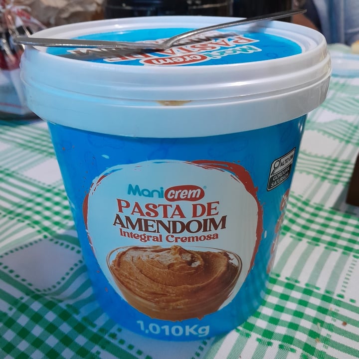 photo of Manicrem Pasta de Amendoim Integral shared by @lucasreis on  13 Jun 2024 - review