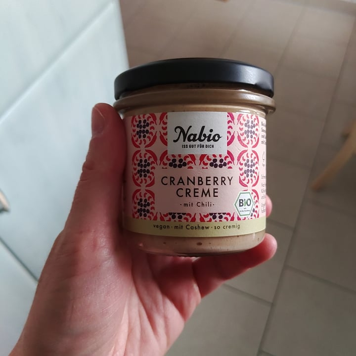 photo of Nabio Cranberry Creme Mit Chili shared by @saechsine on  16 Sep 2023 - review