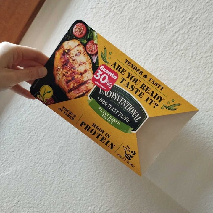 photo of Unconventional Filetti Vegetali 0% Pollo 100% Gusto - Plant Based Fillet shared by @zakgiu95 on  25 Mar 2025 - review