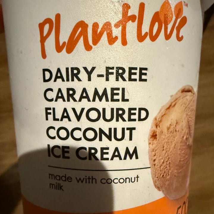 photo of Woolworths Food Dairy Free Caramel Flavoured Coconut Ice Cream shared by @globalvegan on  22 Aug 2025 - review