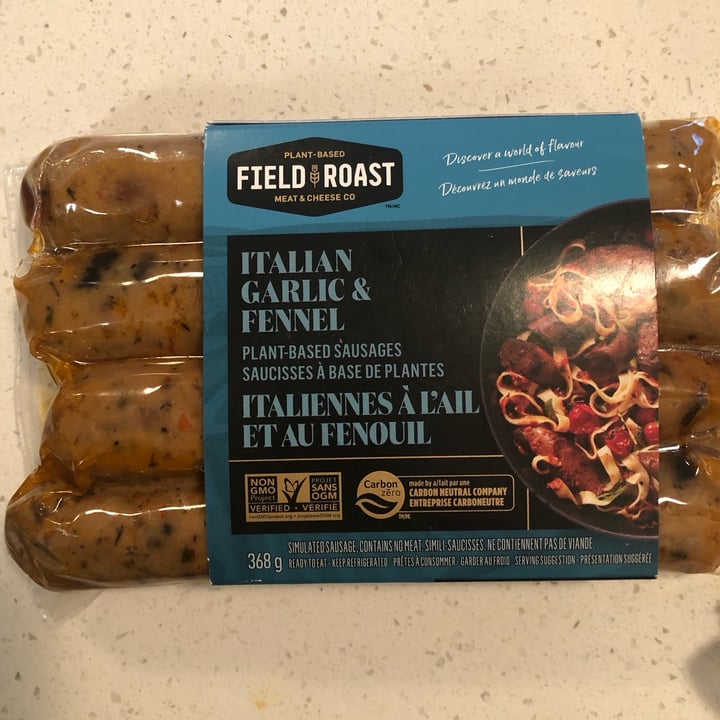 photo of Field Roast Italian Garlic & Fennel shared by @sueprozak on  08 Nov 2023 - review