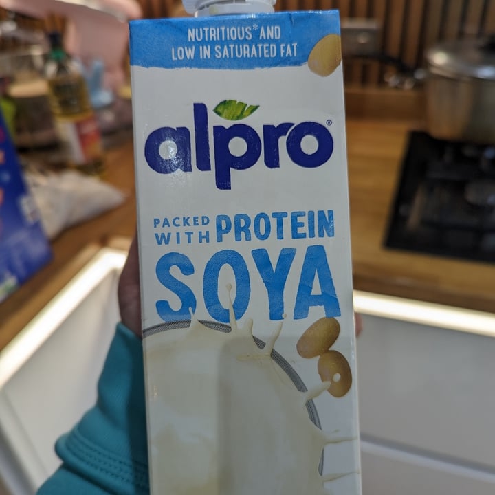 photo of Alpro packed with protein Soya shared by @bethany777 on  06 May 2024 - review