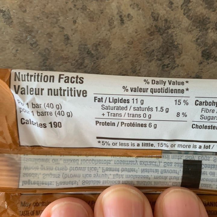 photo of Taste of Nature Peanut Caramel￼ shared by @louisg on  18 May 2024 - review