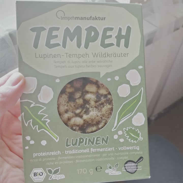 photo of Tempehmanufaktur Tempeh Lupinen Mariniert shared by @sfinge on  01 Aug 2024 - review