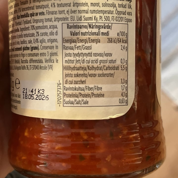 photo of Vemondo Bolognese Style Sauce shared by @veggysfreggy on  04 Jan 2025 - review