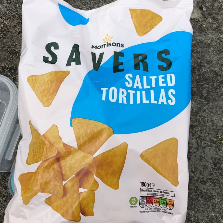 photo of morrisons savers Salted Tortillas shared by @scottye on  10 May 2024 - review