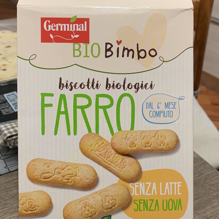 photo of Germinal Bio Bio Bimbo Biscotti Biologici Al Farro shared by @sabrinamarangoni on  18 Nov 2023 - review