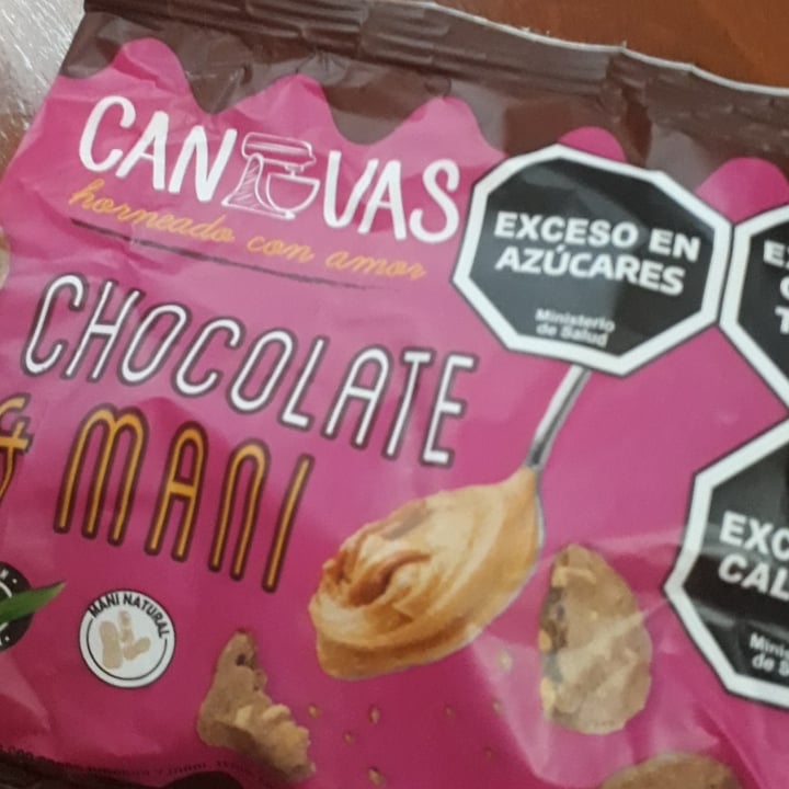 photo of Canvas Galletita de chocolate y maní shared by @cocofaraon on  20 Nov 2023 - review