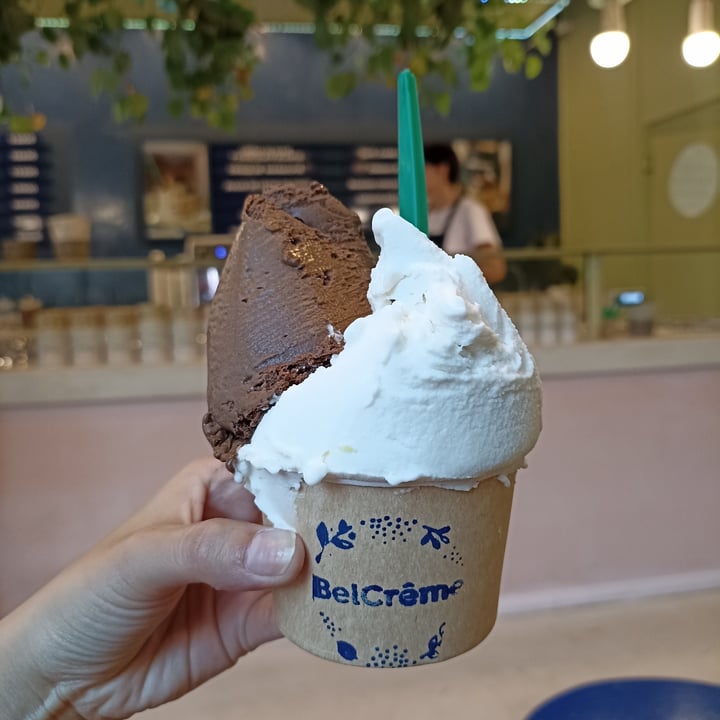 photo of BelCreme Plant Based Helado De Chocolate 80% Cacao Y Crema De Limón shared by @fabuchi on  06 Apr 2024 - review