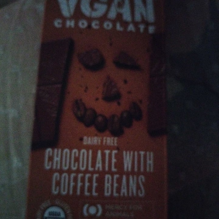 photo of VGAN Chocolate Vegan Chocolate Chocolate with Coffee Beans shared by @earthenlynx on  10 Feb 2024 - review
