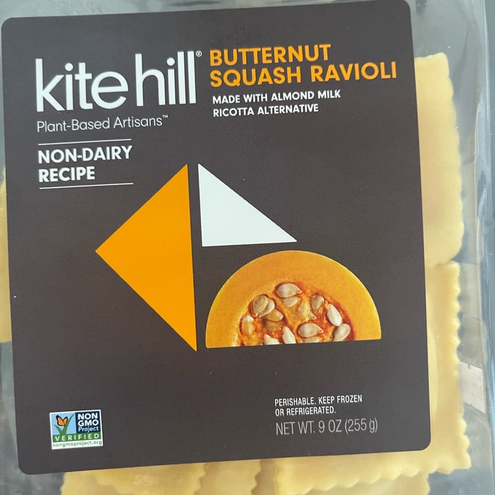 photo of Kite Hill Butternut Squash Ravioli shared by @sgerber33 on  03 Oct 2023 - review