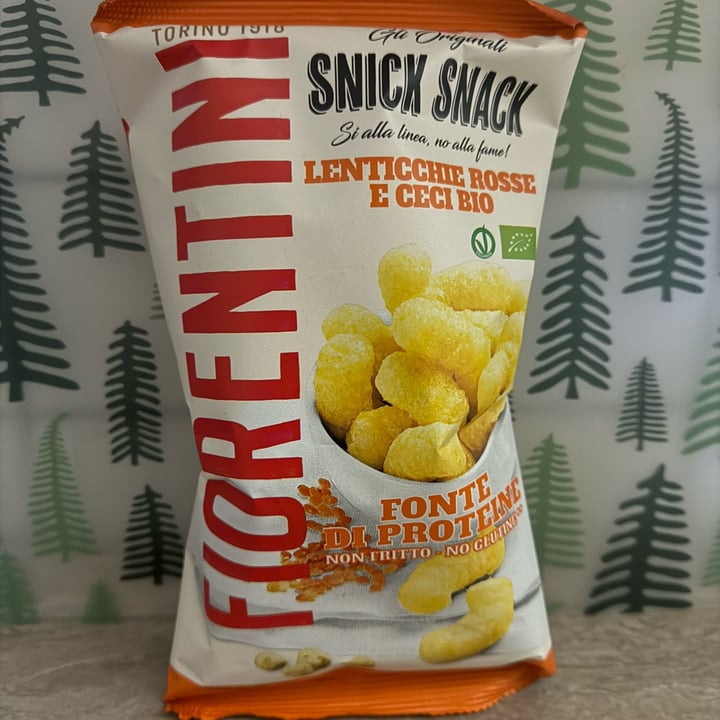 photo of Fiorentini Bio snick snack lenticchie rosse e ceci shared by @elenaandrea on  15 Dec 2024 - review