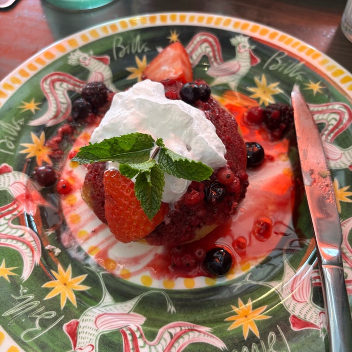 photo of Bill's Baker Street Restaurant Berries & Whipped Vanilla Cream Pancakes shared by @bolpar12 on  31 May 2025 - review