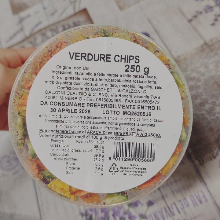 photo of Le delizie di Titti Chips di verdure shared by @chiarahakuna on  07 Sep 2025 - review