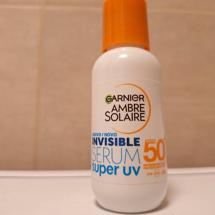 photo of Garnier ambre solaire Invisible Serum Super UV 50+ shared by @fra102030 on  16 Jul 2024 - review