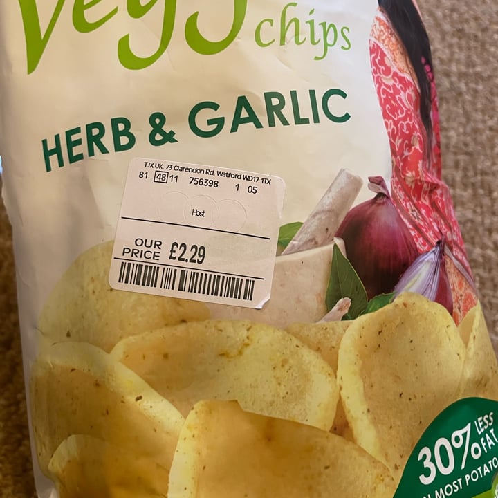 photo of Wai Lana Chips Veggie Chips Herb & Garlic shared by @cloudnineberry on  15 Jan 2025 - review