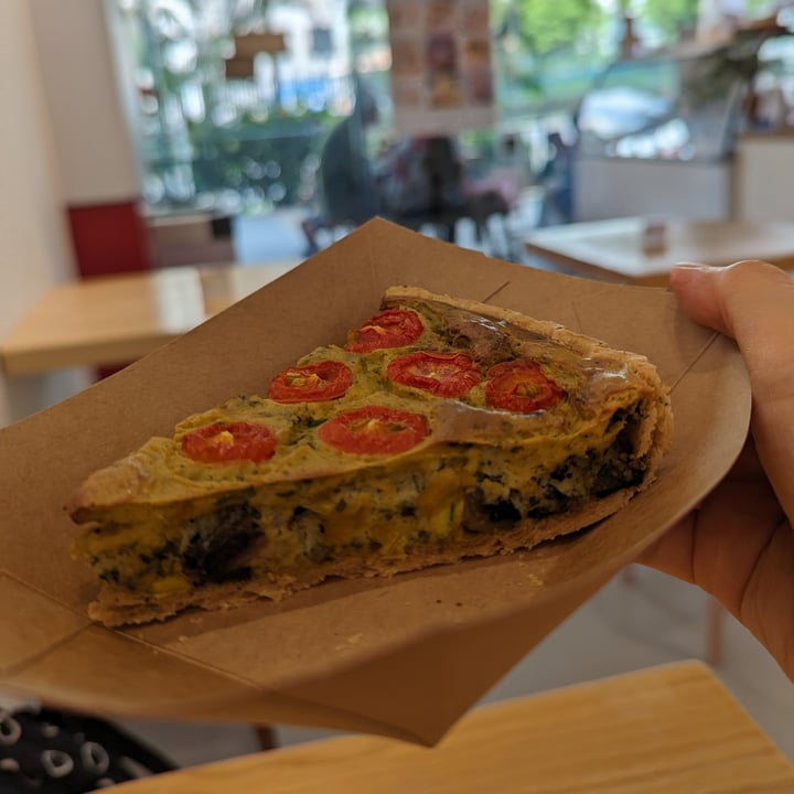 photo of Radeau Tofu Quiche shared by @shanna on  06 Apr 2024 - review