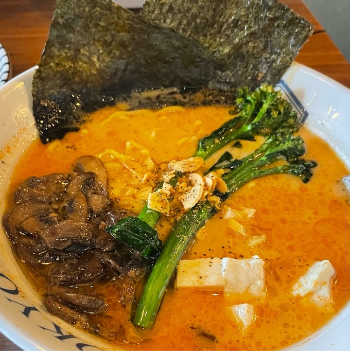 photo of RAKKAN Ramen-Redondo Beach Spicy Garnet vegan ramen shared by @islandbird on  18 May 2025 - review