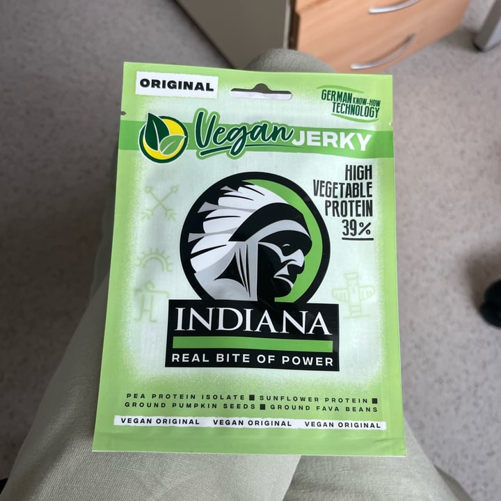 photo of Indiana Vegan Jerky shared by @eml on  12 Oct 2025 - review