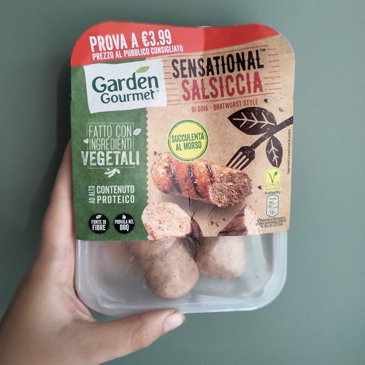 photo of Garden Gourmet Sensational Sausage shared by @giuliamensi on  20 Aug 2023 - review