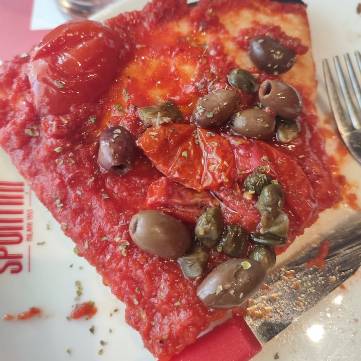 photo of Spontini Pizza vegana shared by @laurapalumbo on  12 Sep 2023 - review