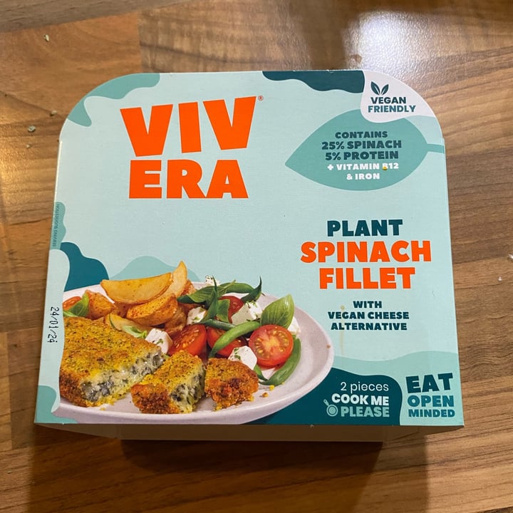 photo of Vivera Spinach Fillet shared by @jakeassimilate on  10 Jan 2024 - review