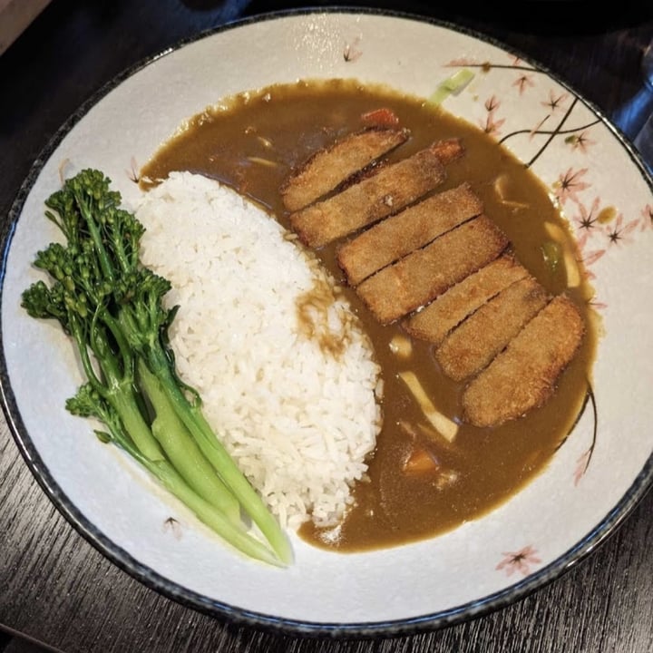 photo of Soul Vegan katsu curry with king oyster mushroom shared by @tofusplat on  17 Dec 2023 - review