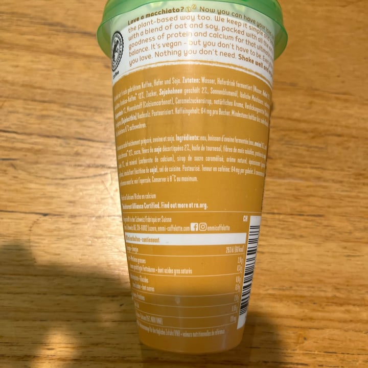 photo of Emmi Plant Based Macchiato Caffè Drink shared by @freakylord on  14 Apr 2024 - review