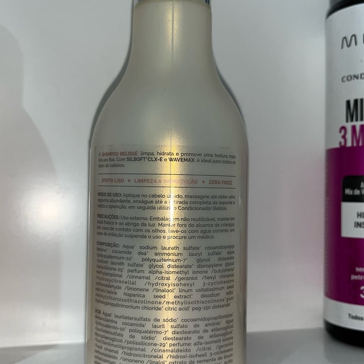 photo of Belissè BELLETONN SHAMPOO LISO PERFEITO shared by @aclara on  20 Jul 2024 - review
