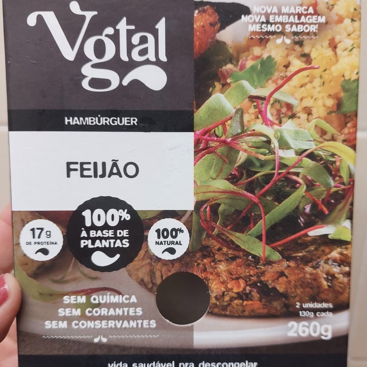 photo of Vgtal Vgtal Hambúrguer de feijão shared by @julianamacedovet on  08 Sep 2023 - review