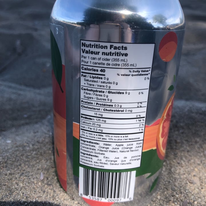 photo of Geo cider Geo Cider Blood Orange shared by @bessiebean on  01 Aug 2025 - review