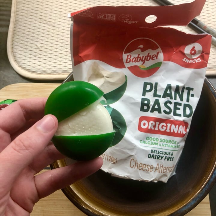 photo of Babybel Plant-Based Plant Based Original shared by @ilovegoats on  22 Sep 2023 - review