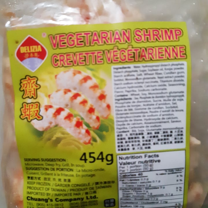 photo of Delizia Vegetarian Shrimp shared by @henroosterlover83 on  23 Jun 2024 - review