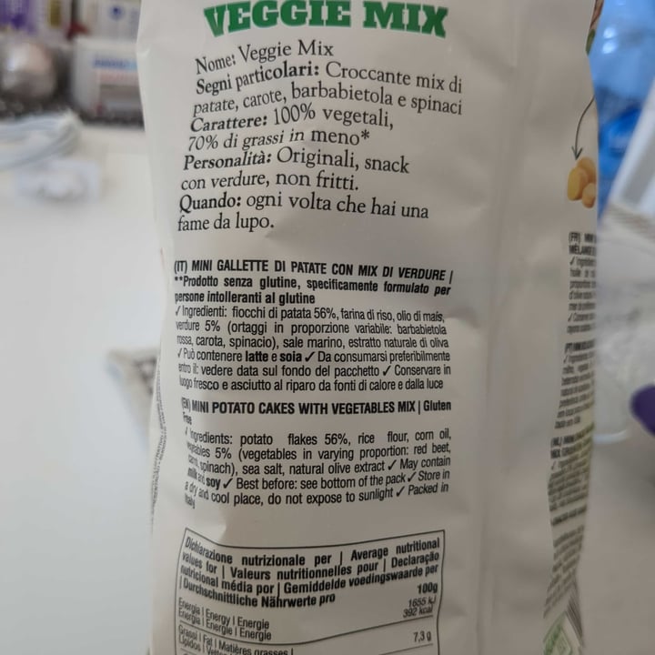 photo of Fiorentini snick snack Veggie Mix shared by @chiaraabillion on  21 May 2025 - review