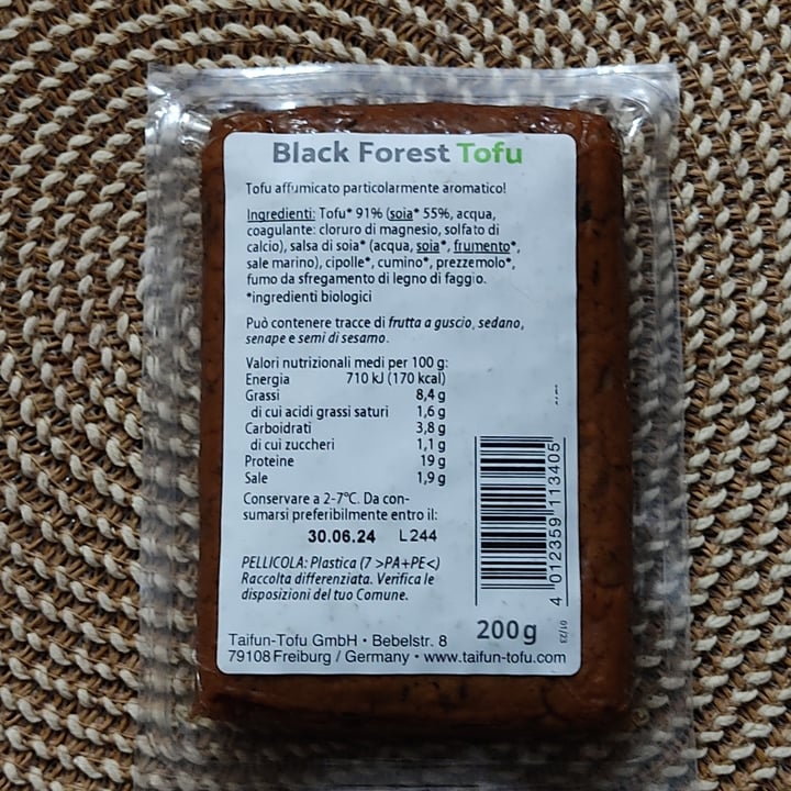 photo of Taifun Black Forest Tofu shared by @hypatia on  11 Jun 2024 - review